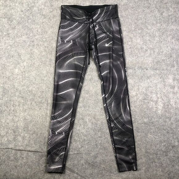 Nike Power Essential Running Tight 890421-060 Size Small Gym Yoga Athleisure - Picture 1 of 11
